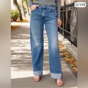 Mother Superior The Dodger Skimp in Medium Wash (The Music is The Medium)